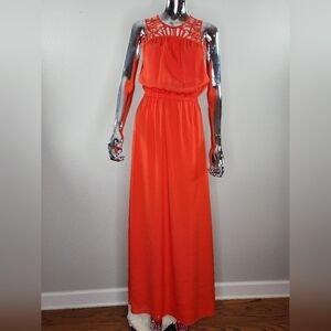 𝅺GIANNI Bini maxi dress